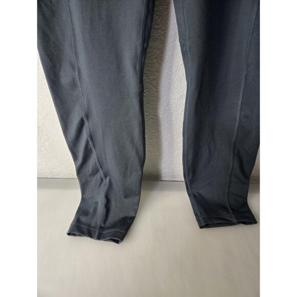 Velocity Leggings Womens XL Gray High Rise Yoga Pants Stretch Pockets Athletic - Picture 3 of 9
